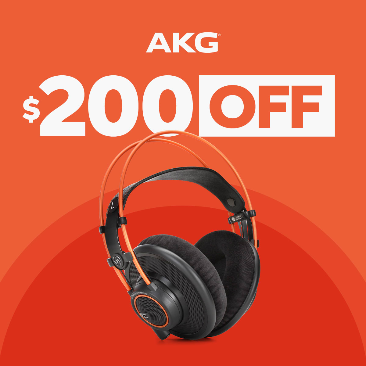 $200 Off AKG K712 Pro Open-back Mastering and Reference Headphones