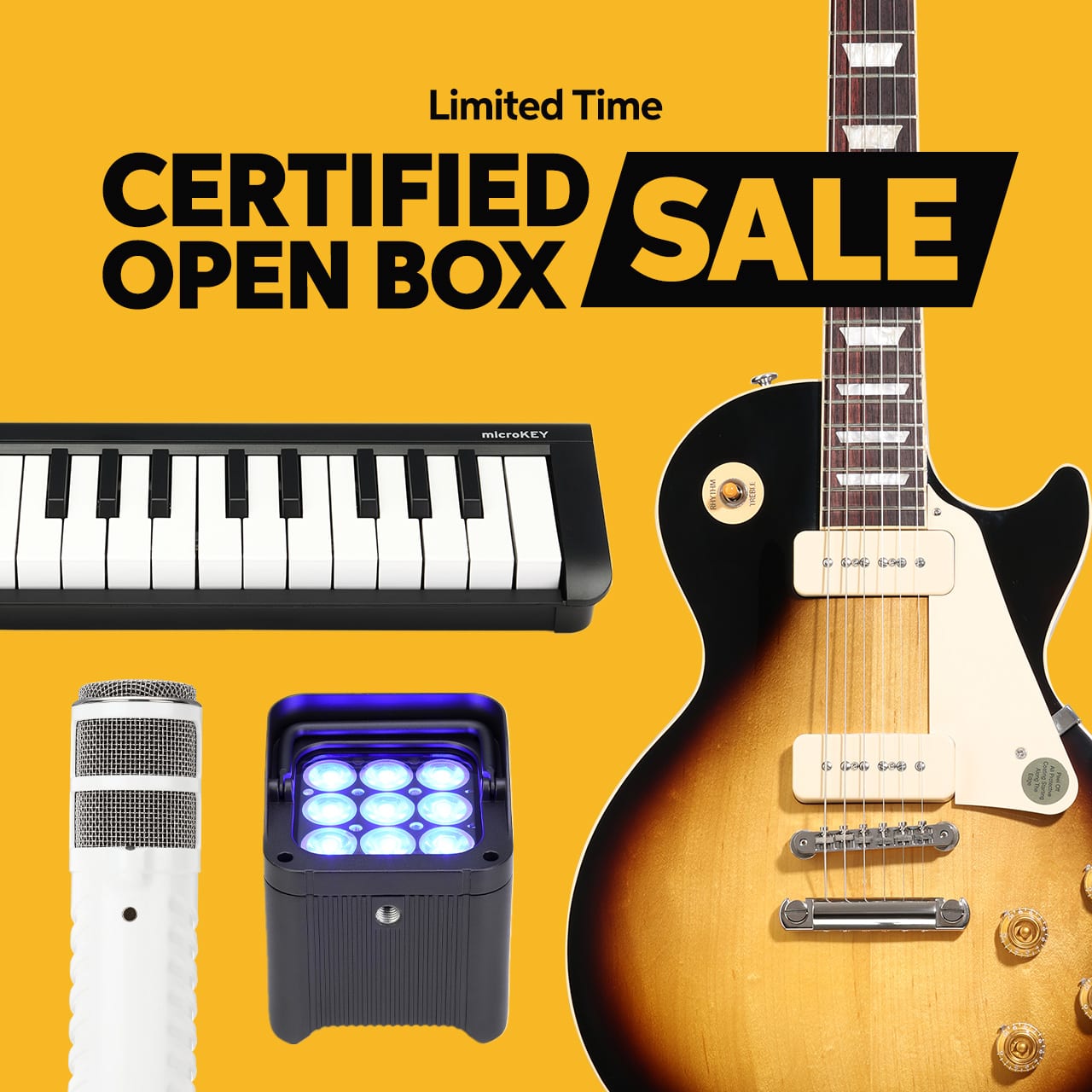 Limited Time: Certified Open Box Sale