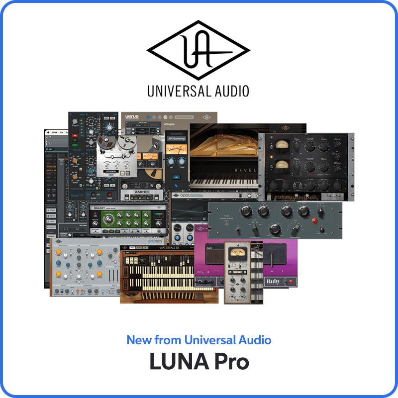 New from Universal Audio: LUNA Pro