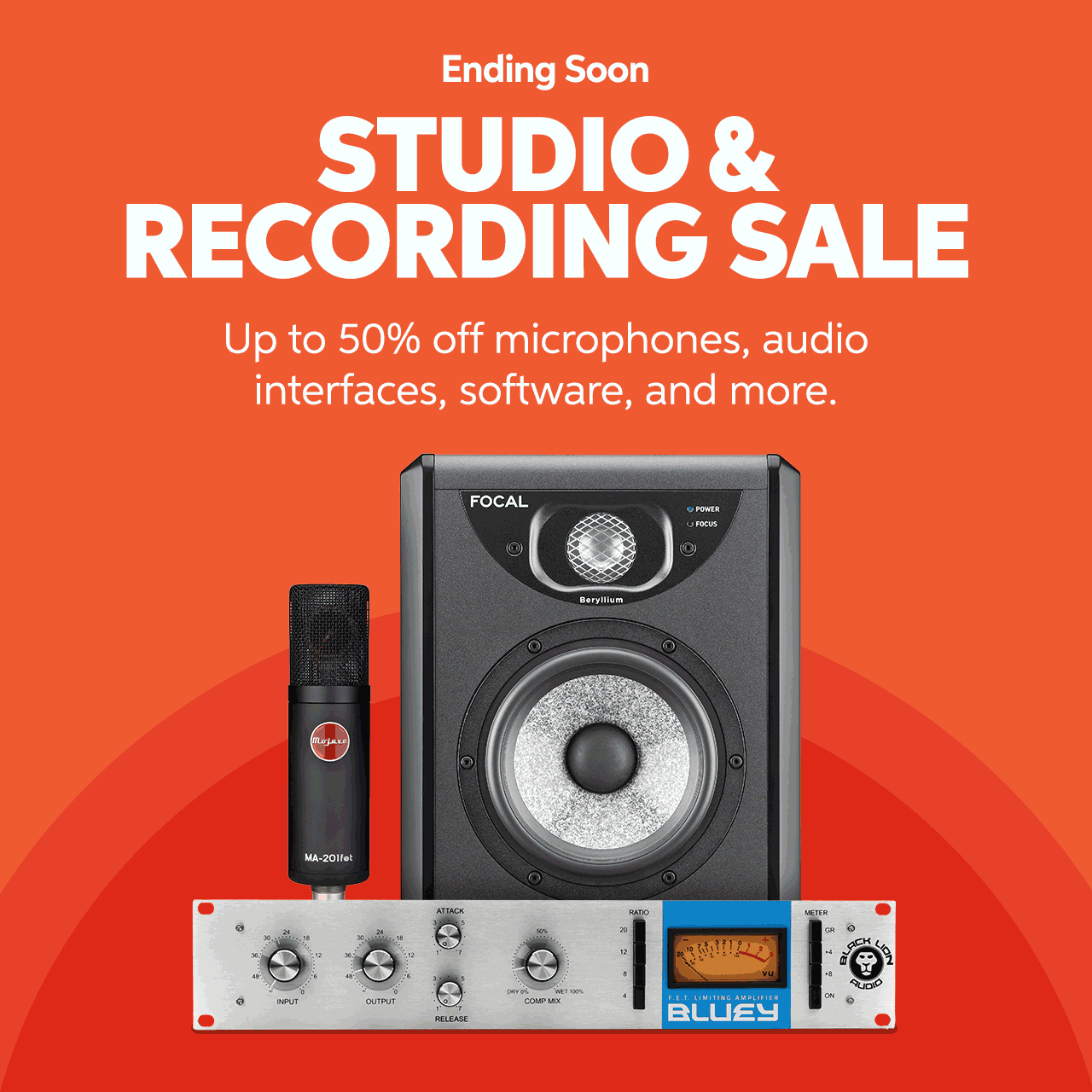 Studio & Recording Sale: Now through October 30