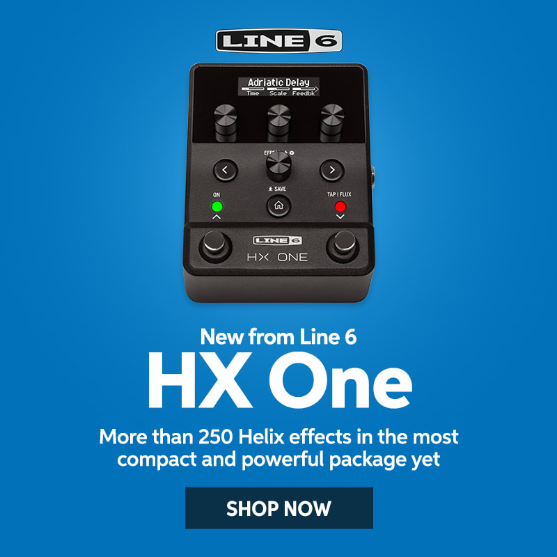 New from Line 6: HX One. More than 250 Helix effects in the most compact and powerful package yet. Shop now.
