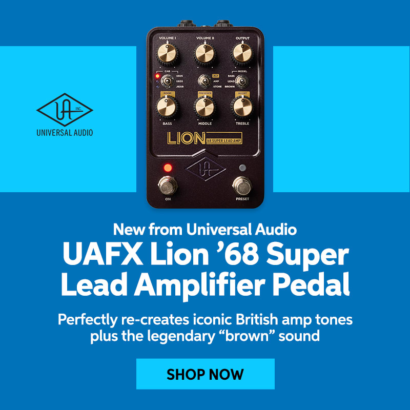 New from Universal Audio: UAFX Lion '68 Super Lead amplifier pedal. Perfectly re-creates iconic British amp tones plus the legendary ''brown'' sound. Shop now.