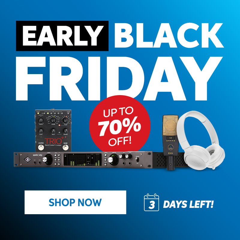 Early Black Friday: Up to 70% off! 3 days left! Shop now.