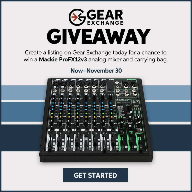 Create a listing on Gear Exchange today for a chance to win this pair of Adam Audio T8V studio monitors. Now through October 31. Get Started.