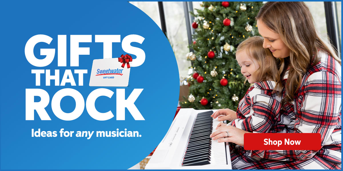 Gifts That Rock: Ideas for any musician. Shop now.