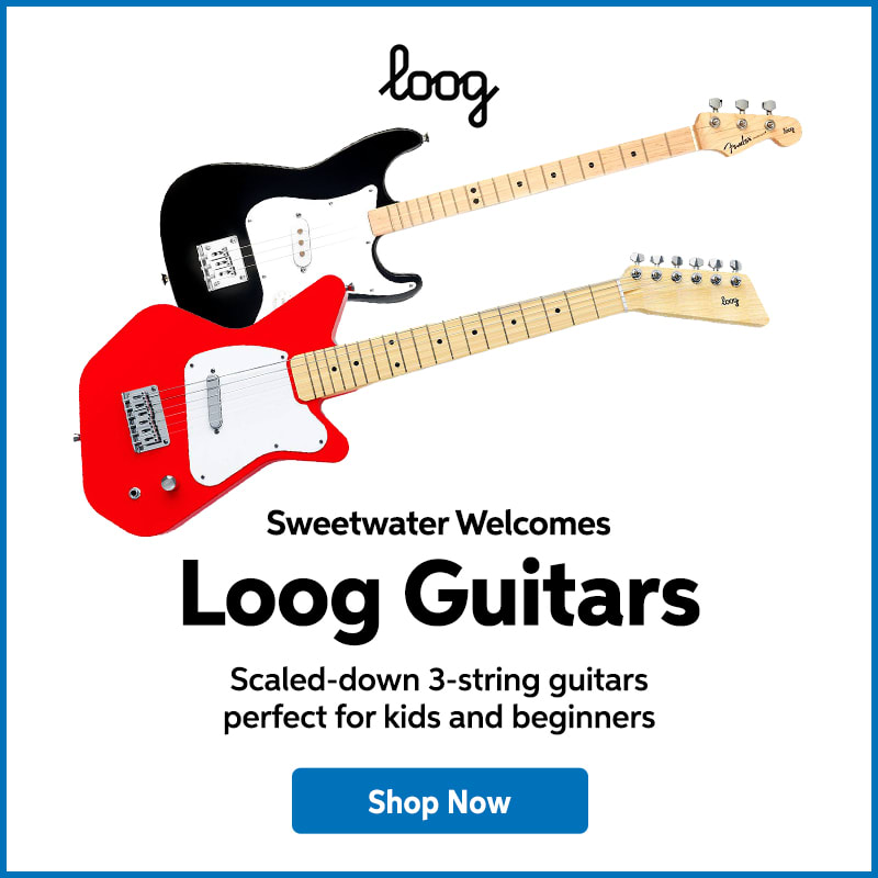 Sweetwater Welcomes Loog Guitars. Shop Now.