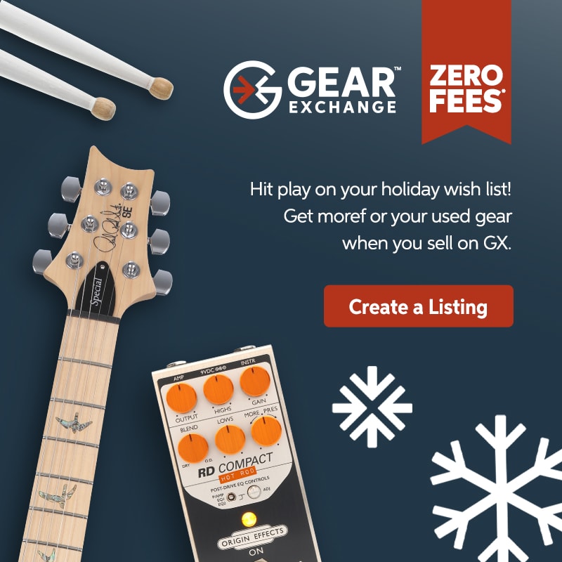 Gear Exchange - Get more for y our used gear when you sell on GX. Create a listing.