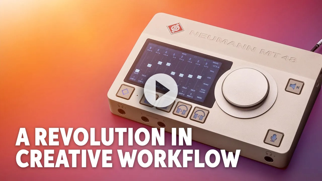 Video: Neumann MT 48: Hands-on With the Interface of the Future. Watch now.