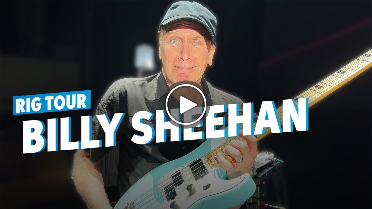 Video: On the Road with NDV: Billy Sheehan's Booming Bass Rig | Mr. Big in Hong Kong. Watch now.