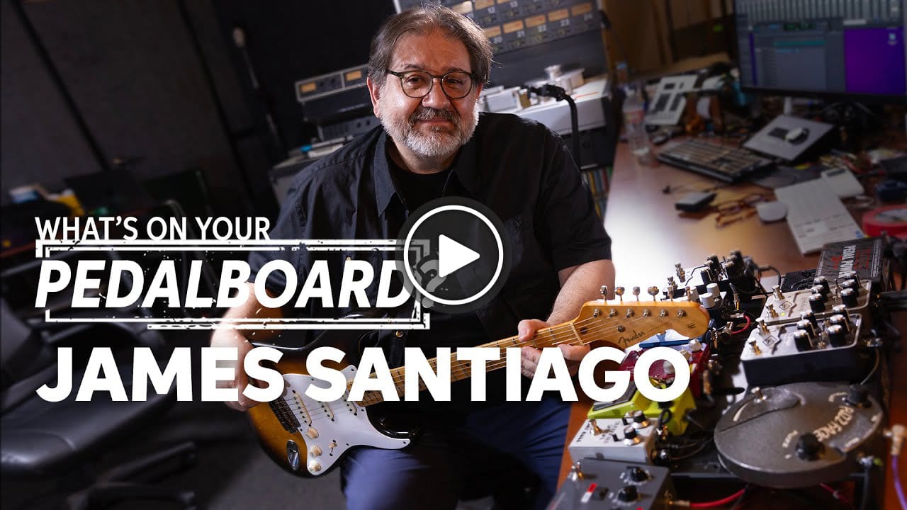 Video: James Santiago of Universal Audio | What's on Your Pedalboard? Watch now.
