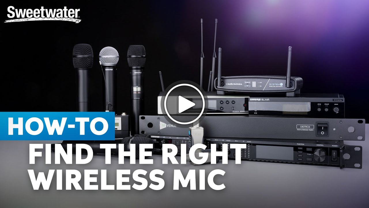 Video: Buying a Wireless Mic? Here's Everything You Need to Know. Watch now.