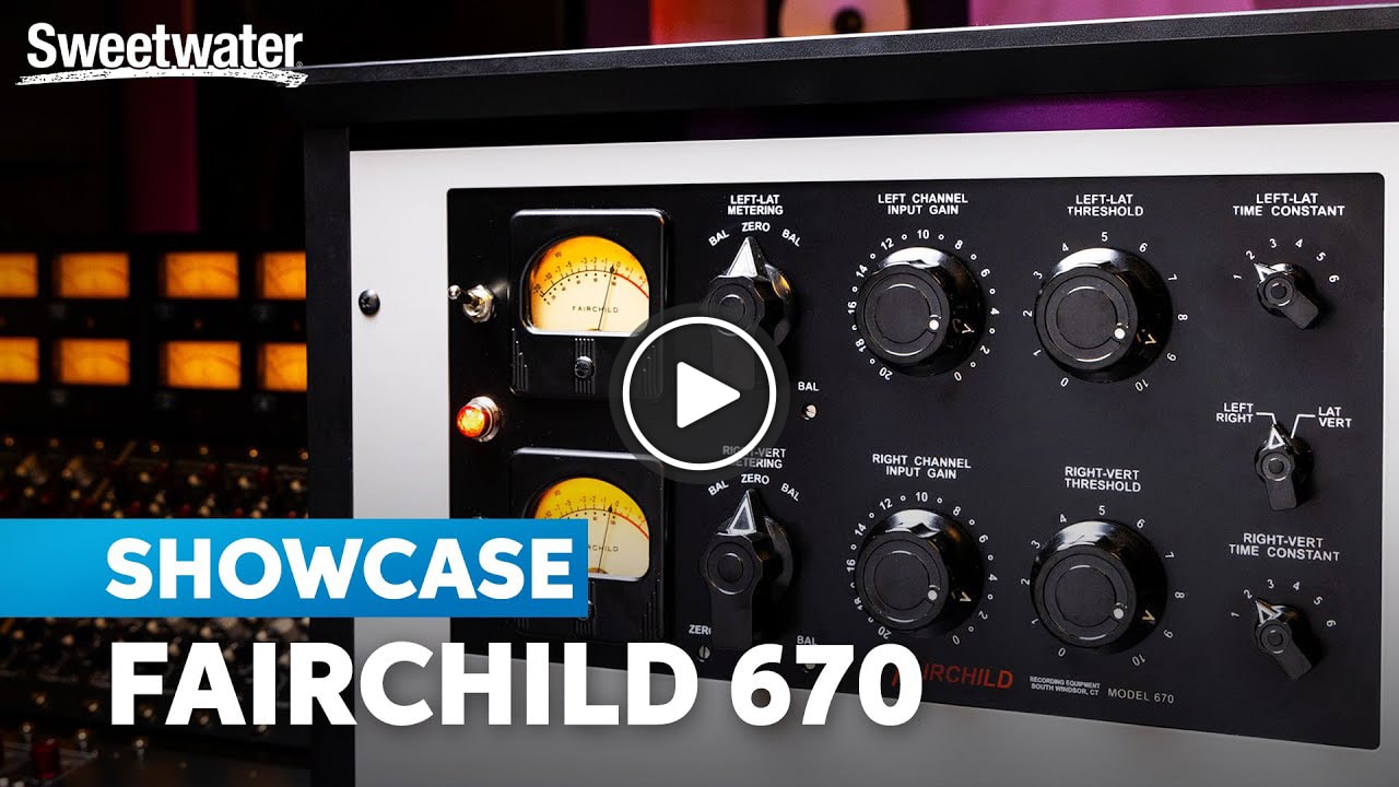 Video: Fairchild 670: The Undisputed Heavyweight of 2-channel Compression Returns. Watch now.