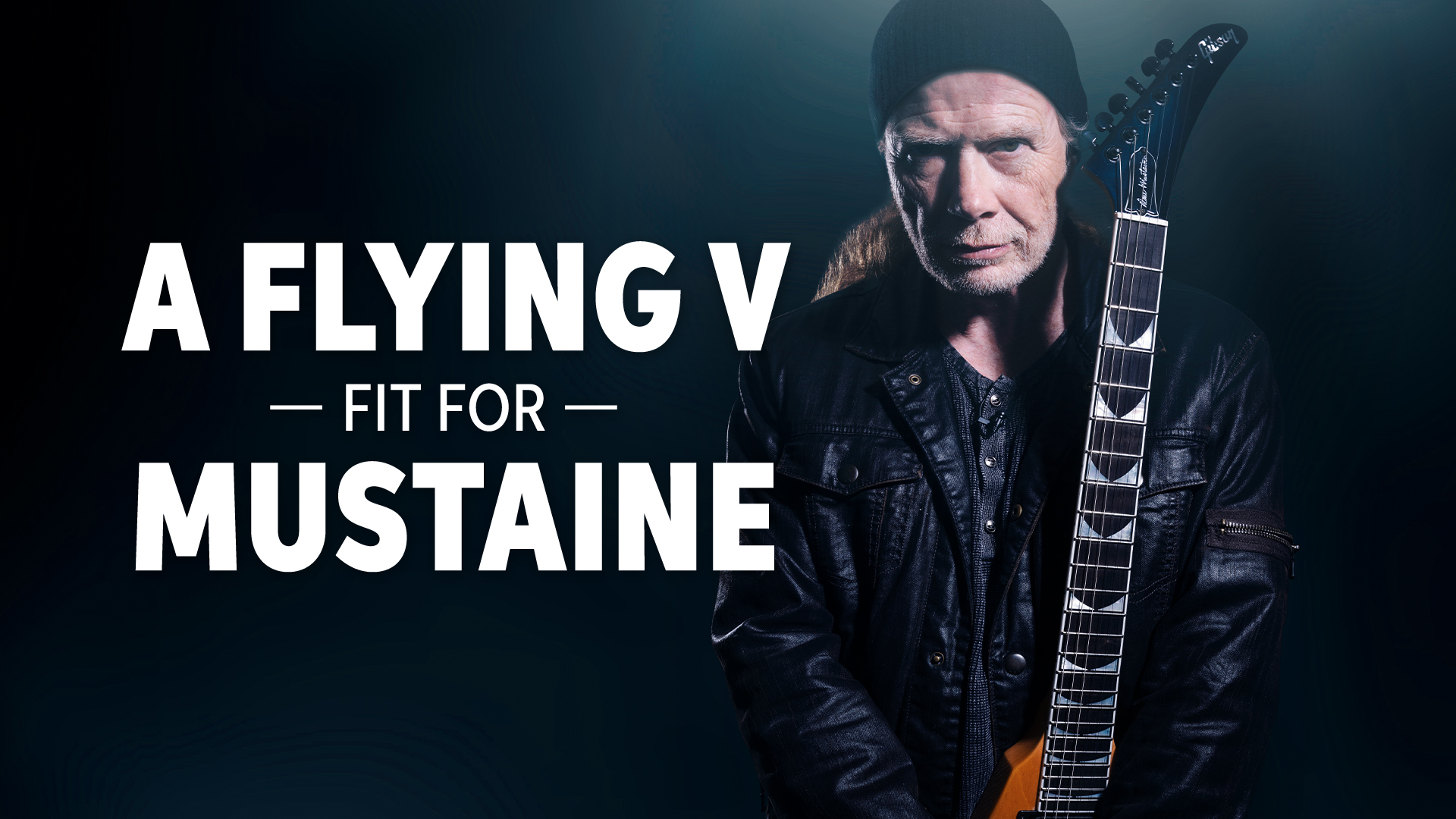 Dave Mustaine on his relationship with Gibson guitars. Watch now.
