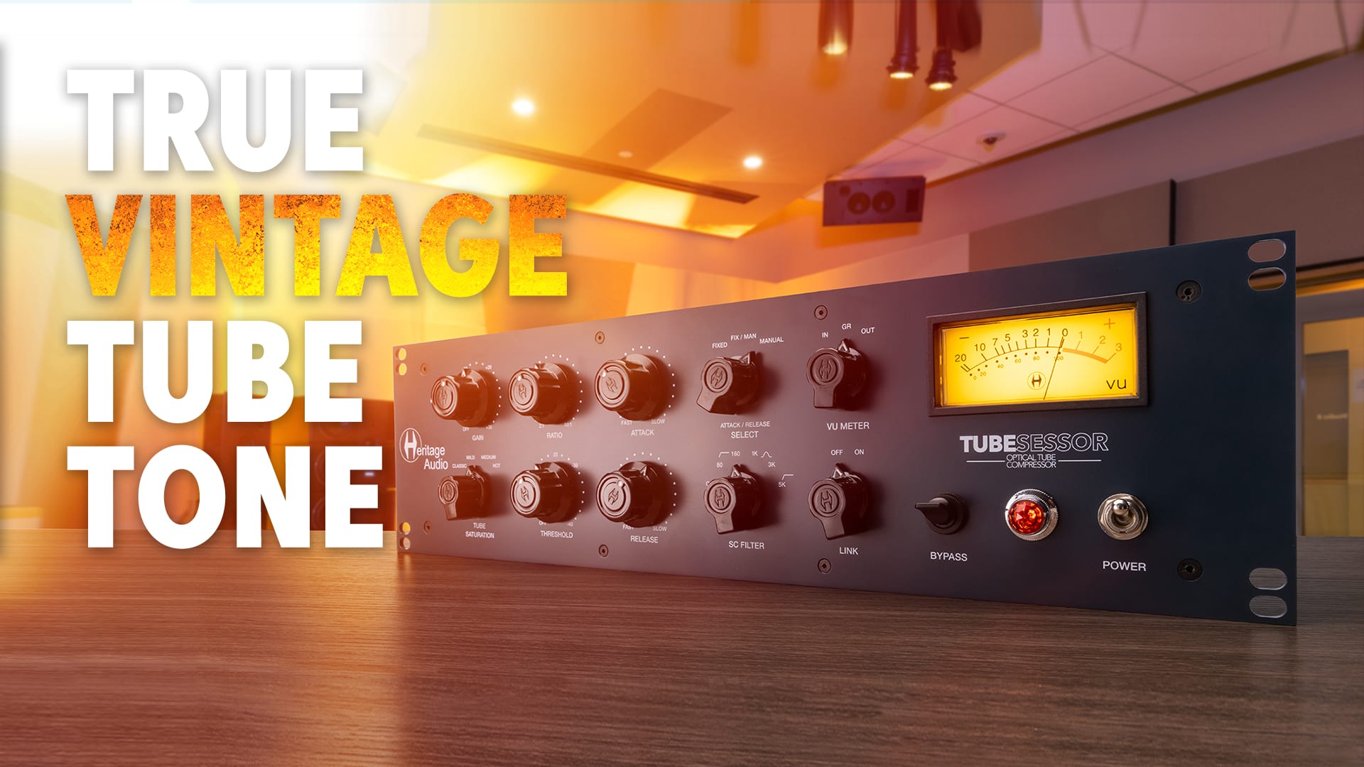 Video: Heritage Audio Tubesessor Optical Tube Compressor Demo. Watch now.