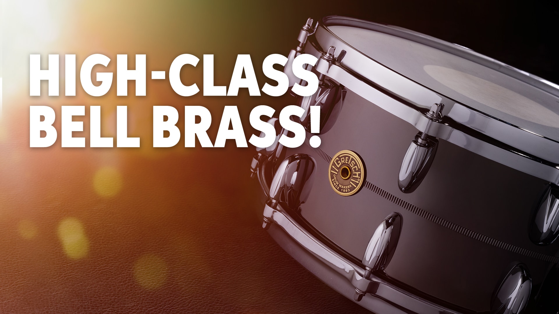 Video: Gretsch Drums USA Black Nickel Over Bell Brass Snare Drum Demo. Watch now.