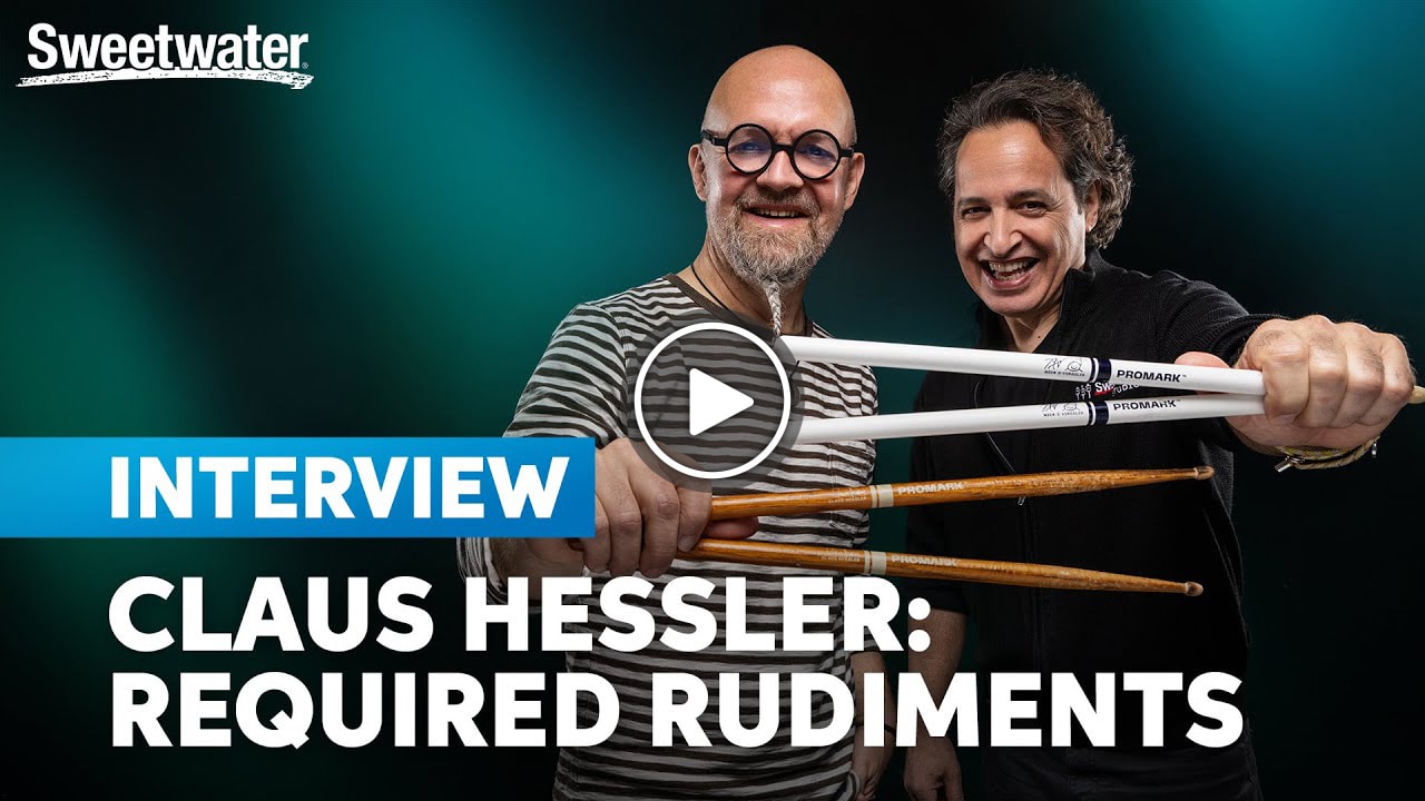 Video: Claus Hessler on Rudiments Every Drummer Needs to Know. Watch now.