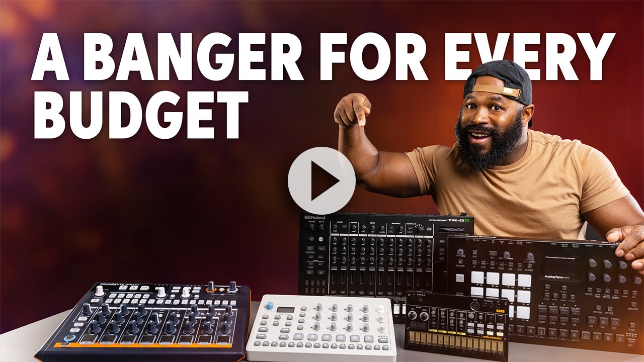 Video: Choosing the Best Drum Machine on Any Budget. Watch now.