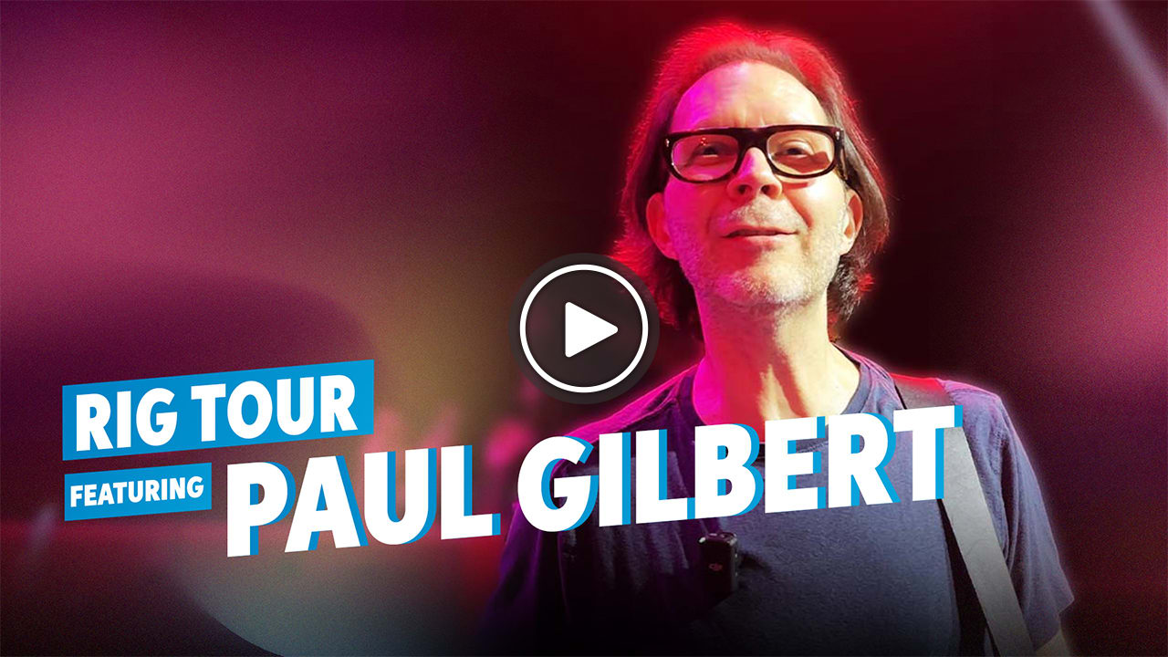 Video: On the Road with NDV: Paul Gilbert's Mr. Big Road Rig. Watch now.