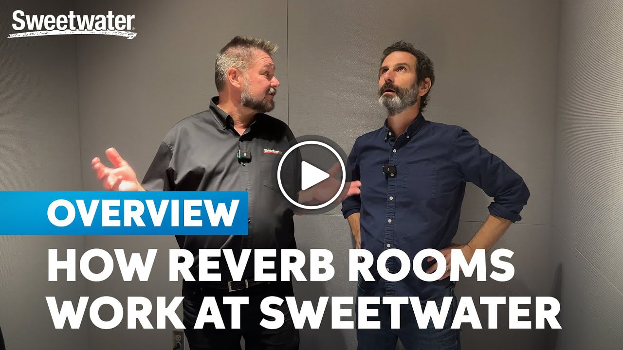 Video: How Source Audio Made Sweetwater's Reverb Rooms Possible. Watch now.