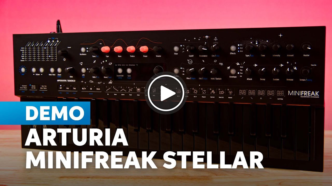 Video: Arturia MiniFreak Stellar Demo: Features & Sounds with Daniel Fisher. Watch Now.