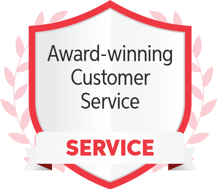 Service: Award-winning Customer Service