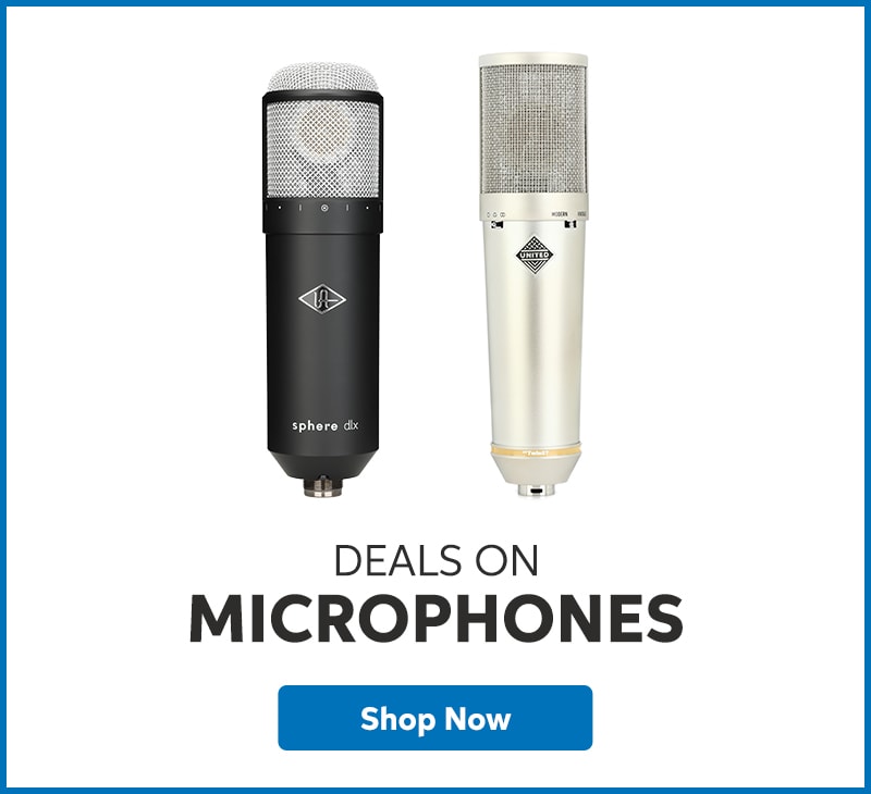 Shop deals on microphones.