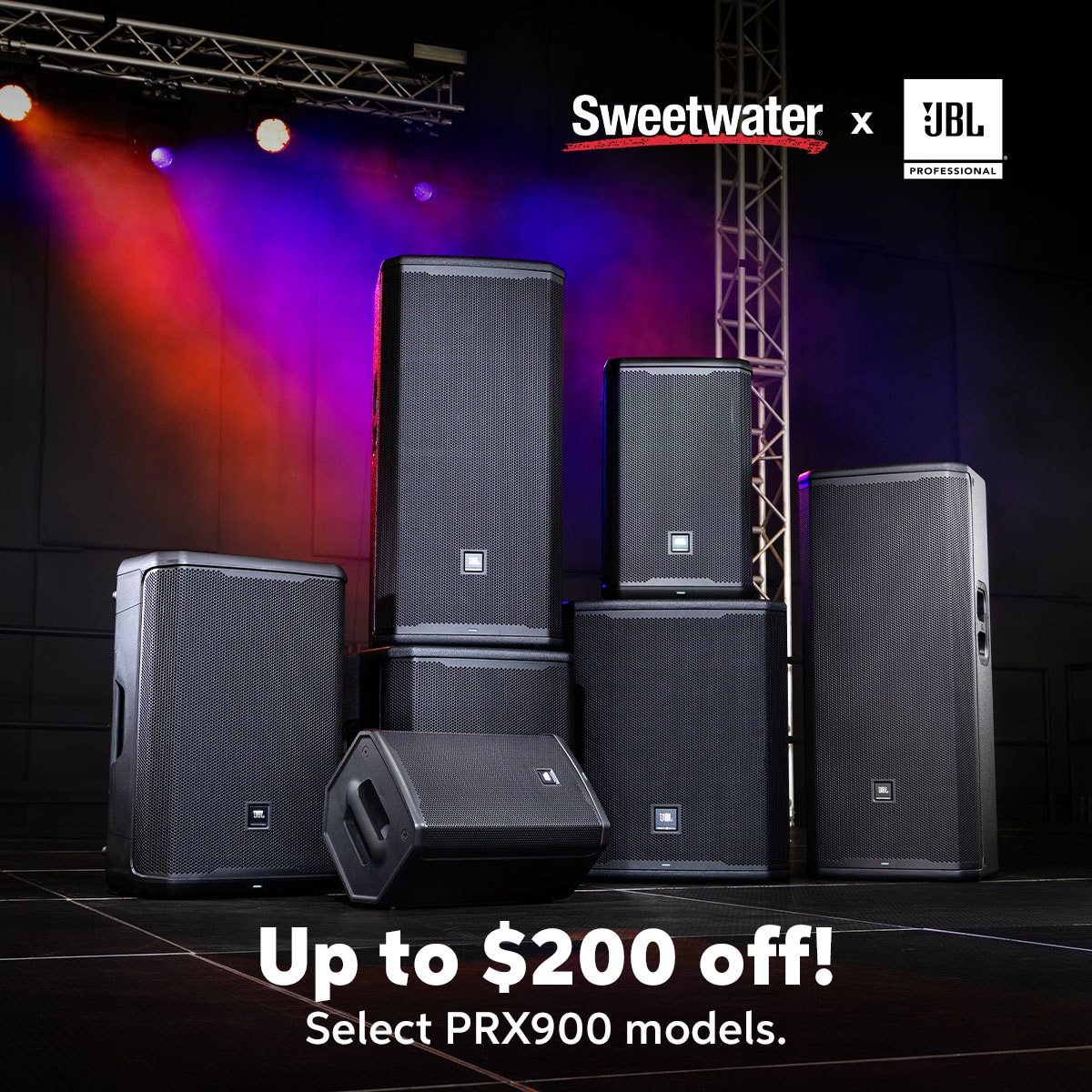 Up to $200 Off Select PRX900 Models!