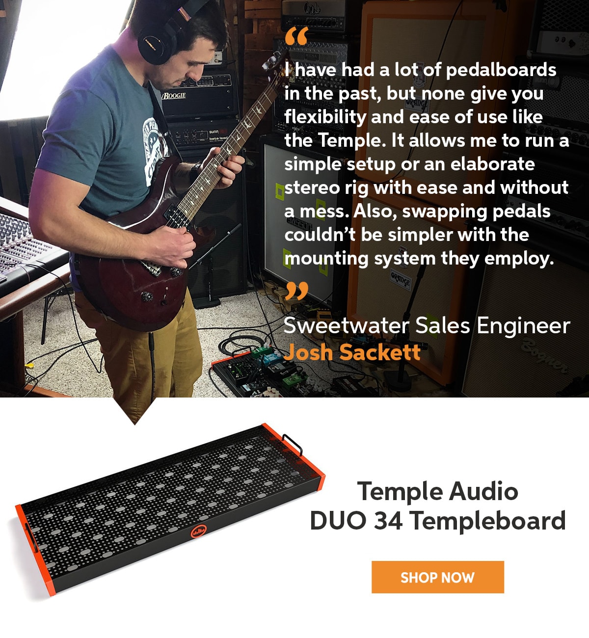 Staff Pick: Temple Audio DUO 34 Templeboard. Shop now.