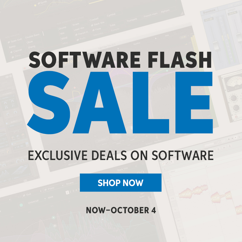 Software Flash Sale! Exclusive Deals on Software Now-Oct. 4.