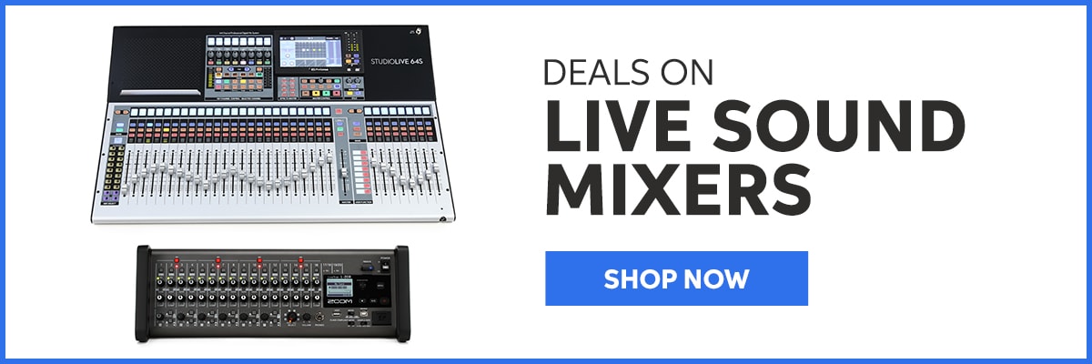 Deals on Live Sound Mixers. Shop now.
