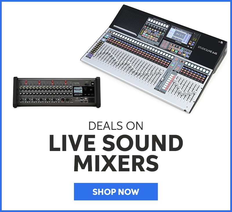 Deals on Live Sound Mixers. Shop now.