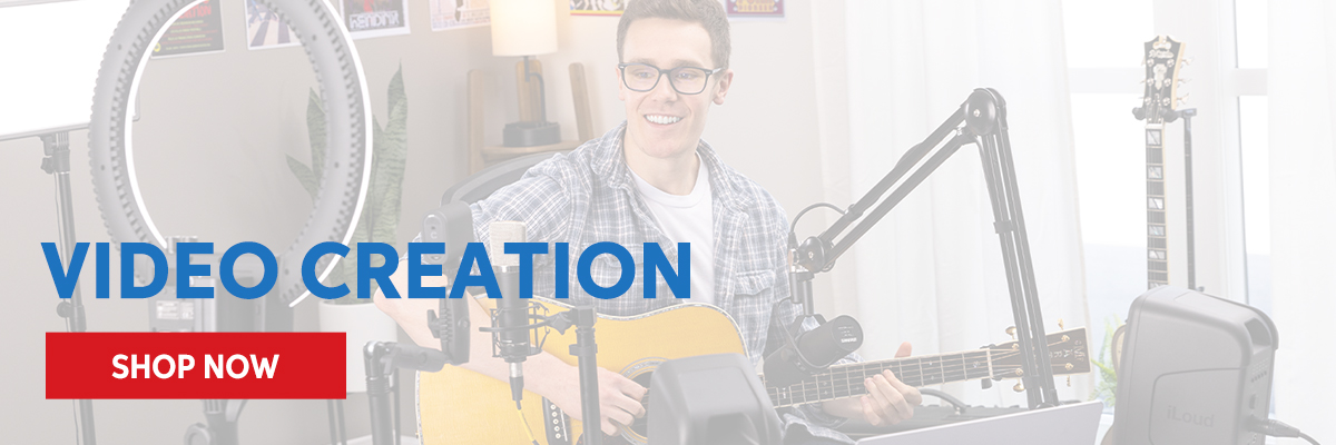 Video creation. Shop now.