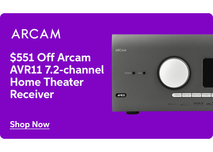 $551 Off Arcam AVR11 7.2-channel Home Theater Receiver