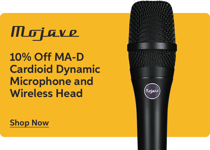10% Off MA-D Cardioid Dynamic Microphone and Wireless Head