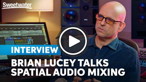 Video: Mastering Engineer Brian Lucey on Dolby Atmos & the Future of Sound. Watch now.