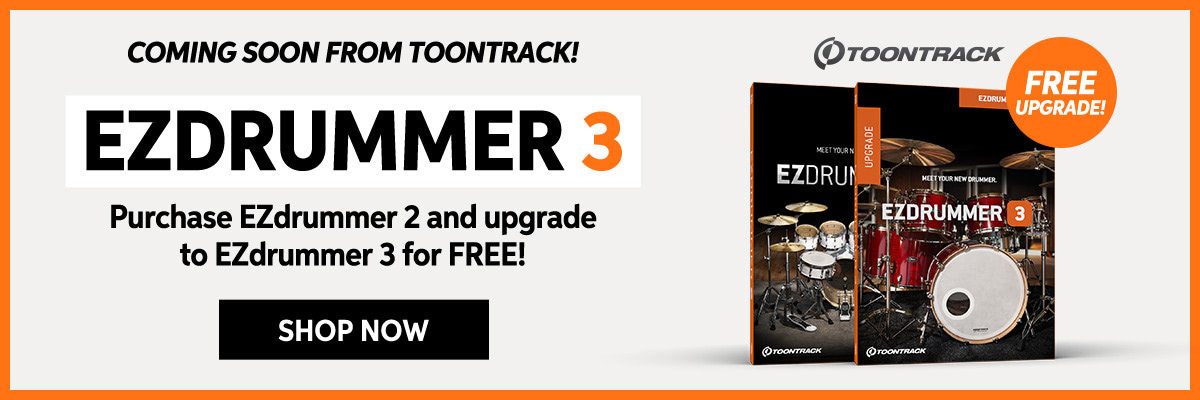 EZdrummer 3 Coming Soon