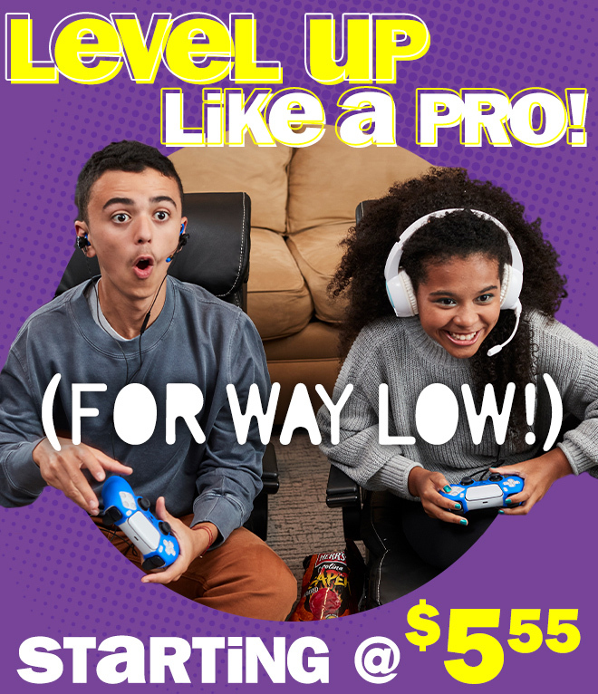level up like a pro for way low! starting at $5.55
