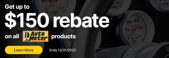 Get up to $150 Rebate | AutoMeter