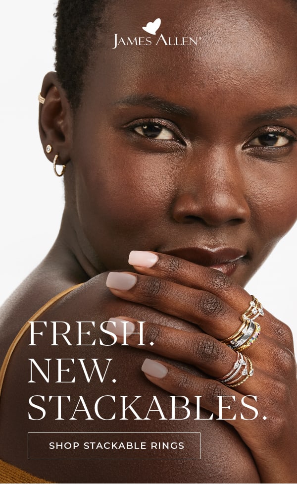 New Stackable Rings Are Here James Allen