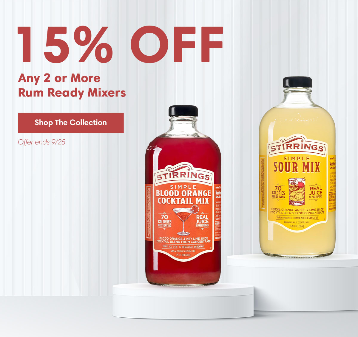 🍎 A "Bloody" Good Punch + 15 OFF Rum Ready Mixers Stirrings