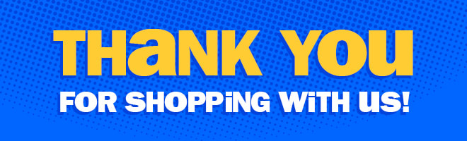 thank you for shopping with us!