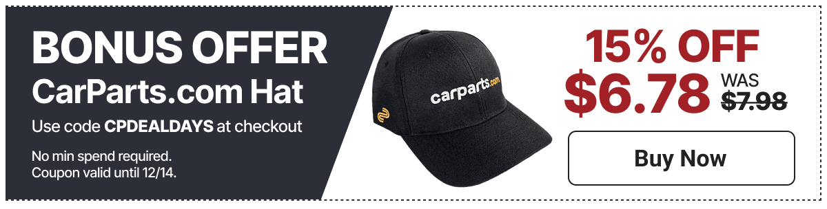 Bonus Offer | CarParts.com Hat