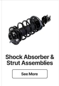 shock absorber and strut assembly