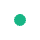 a pixel art of a green circle on a black background.
