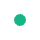 a pixel art of a green circle on a black background.