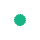 a pixel art of a green circle on a black background.