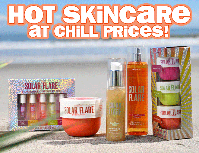hot skincare at chill prices!