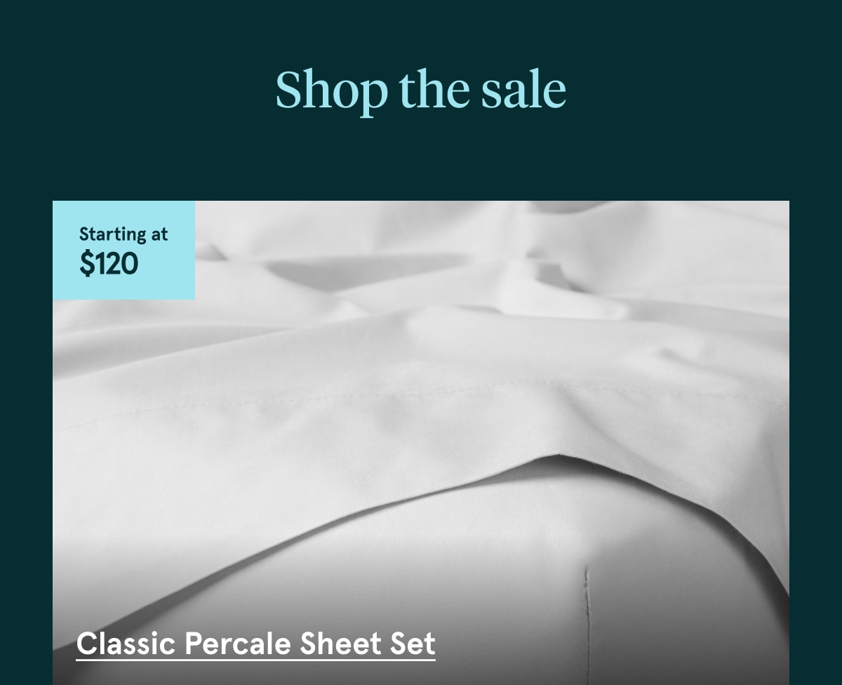 Classic Percale Sheet Set