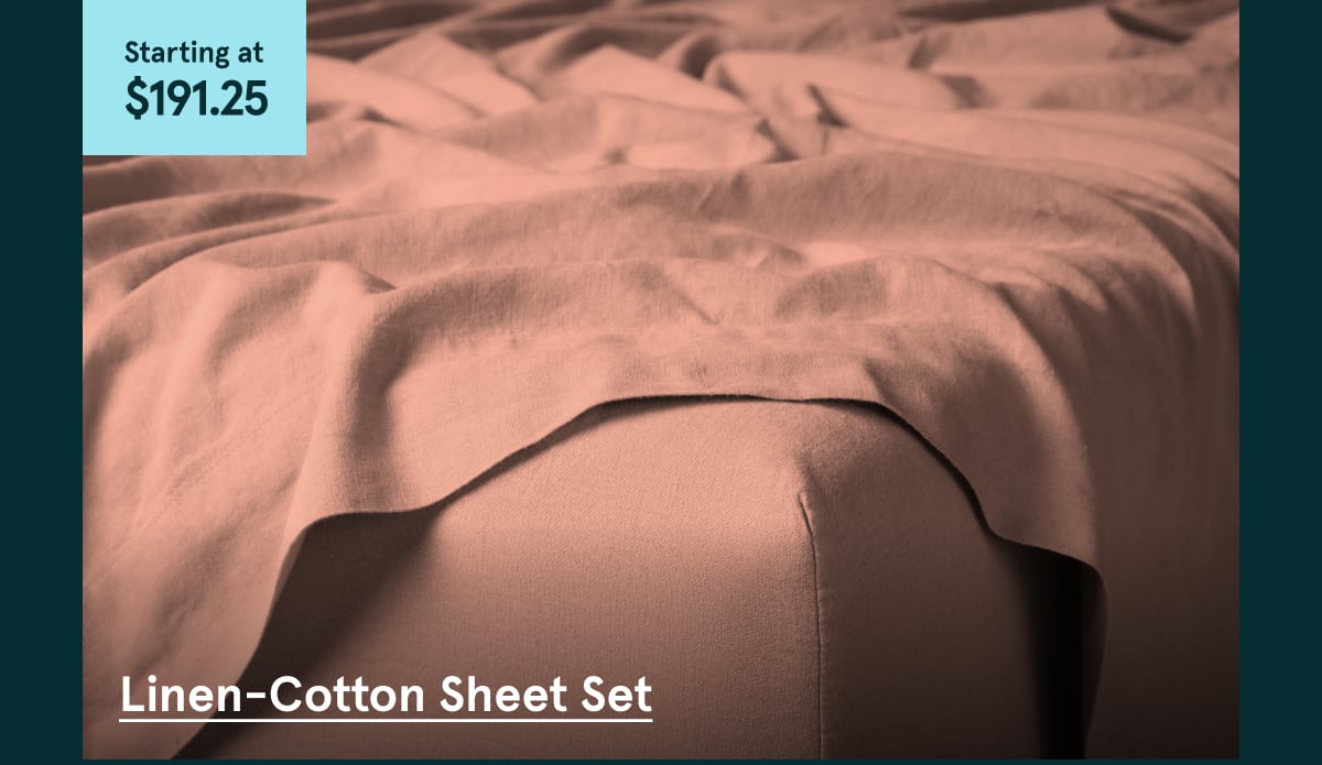 Linen-Cotton Sheet Set
