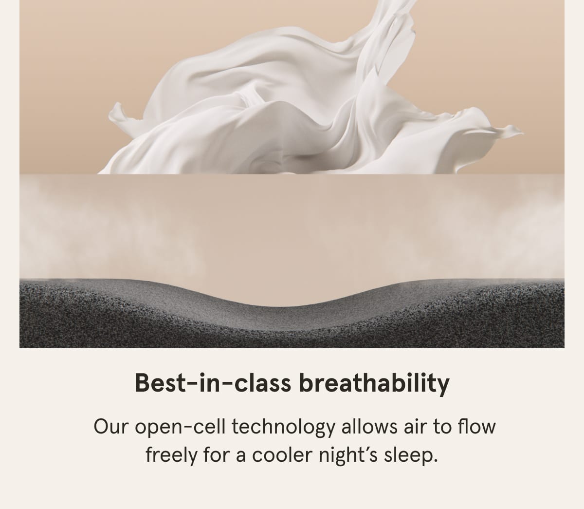 Best-in-class breathability